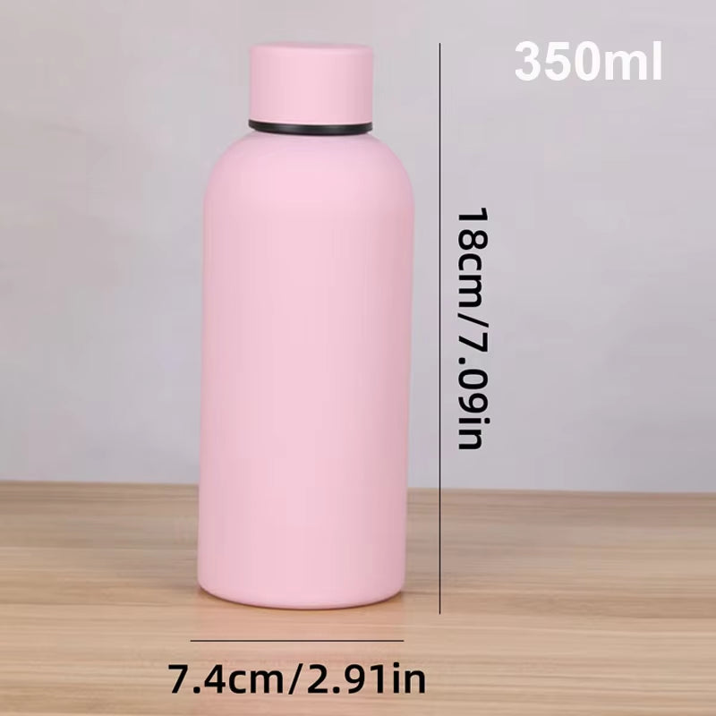 750/500/350ML Small Mouth Thermos Cup Outdoor Car Stainless Steel Coke Bottle Double Layer Vacuum Cup Sports Kettle Gym